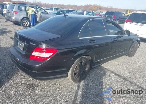 2009 Mercedes-Benz C 300 Sport 4Matic from USA, damaged, VIN WDDGF81X59F205093